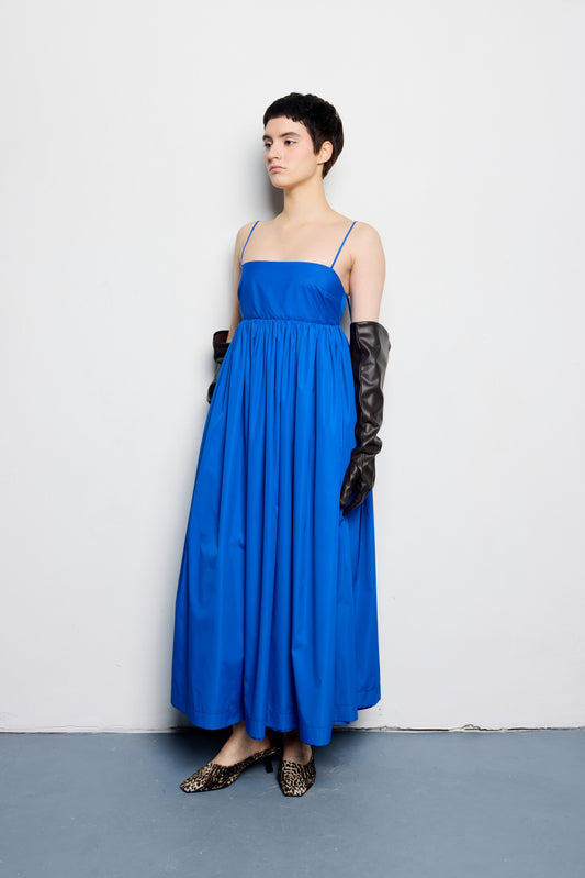 Сарафан максі синій електрик ELECTRIC BLUE MONOLITH DRESS
