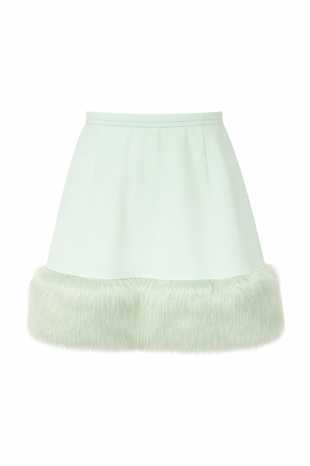 Спідниця міні з хутром SAGE FUR MINI SKIRT